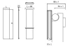 Instamat Tempo  - V designradiator 153 x 39.8 cm glanzend wit TEV150-2