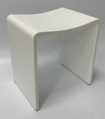 Solid-S badkamerkrukje Solid surface 40 x 30 x 42,5 cm wit mat 1208920889