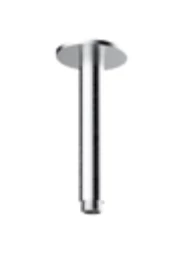 Rain plafond douche arm rond 10cm PVD gun metal 1208946693