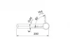 Franke Orbit massief rvs lage Keukenkraan met draaibare uitloop inox 1208953830