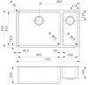 Reginox Ohio 50x40 + 18x40 dubbele RVS spoelbak Vlakbouw B09H8LLU08GDS.9