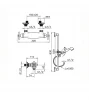 Huber Croisette Douchethermostaat met Glijstangset Chroom CSS0101021